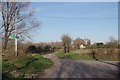 TQ6382 : (Covid-19_29 Exercise) Green Lane Fen Lane Junction by Glyn Baker