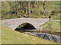 SD9079 : Yockenthwaite Farm Bridge by David Dixon