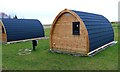 NO3901 : Glamping pods, Silverburn Park by Bill Kasman