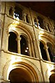 TL1998 : Peterborough Cathedral, south transept by Christopher Hilton