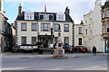 NT2540 : Peebles High Street, Tontine Hotel and Veitch Memorial by David Dixon