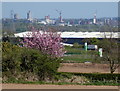 SP5399 : View towards the Leicester city skyline by Mat Fascione