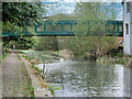 SD7807 : Manchester, Bolton and Bury Canal, Victoria Street Footbridge by David Dixon