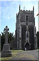 SJ2028 :  St Silin's Church: War Memorial and Tower by Bob Harvey