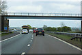 NZ3229 : Accommodation Bridge over the A1(M) north of Bradbury by David Dixon