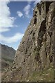 SH6257 : Climbing, Llanberis Pass by Richard Webb