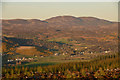 NC7002 : Evening Light over Rogart and Beinn Lunndiadh, Sutherland by Andrew Tryon