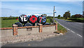 J5176 : VE Day message near Newtownards by Rossographer