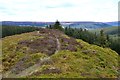 NT2844 : Summit of Shieldgreen Kipps, looking northeast by Jim Barton