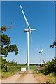 SW9448 : Garlenick Wind Farm by Mike Lyne