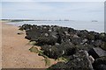 TM2428 : Sea Defence at Long Bank by Glyn Baker