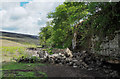 NY9834 : Rockfall into Bollihope Burn by Trevor Littlewood