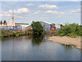 SD7909 : River Irwell, Warth Industrial Park by David Dixon