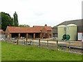 SK7243 : Farm buildings old and new, Old Hall, Car Colston by Alan Murray-Rust