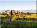 TL5502 : Footbridge over the River Roding, Chipping Ongar by Roger Jones