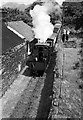 SH5838 : Festiniog Railway - down train passing Boston Lodge halt  1965 by Alan Murray-Rust