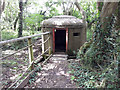 SP1803 : Norcon pillbox, former RAF Southrop, Horseshoe Wood by Vieve Forward