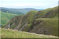 NT2026 : Crags and scree, Bitch Cleuch by Jim Barton