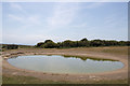 TV5898 : Dew Pond on the South Downs near Eastbourne by Adrian Diack