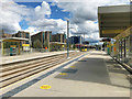 SJ8096 : Metrolink Wharfside Tram Stop by David Dixon