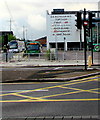 ST3188 : X30 bus parked at the edge of Friars Walk bus station, Newport by Jaggery