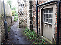 SE2633 : Path behind Hawthorn Cottage, Armley by Stephen Craven