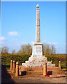 SK2503 : Great War Memorial, Pooley Hall Colliery near Polesworth by Peter Warrilow