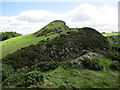 NT0473 : Looking towards the main section of Binny Craig by Alan O'Dowd