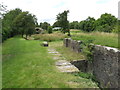 SU0399 : Former canal lock at Siddington by Malc McDonald