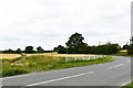 TM2173 : Horham: Bridge over a drainage channel on the B1117 (set of 2 images) by Michael Garlick