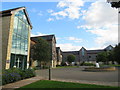 SU0796 : Entrance to the De Vere Hotel, Cotswold Water Park by Malc McDonald