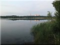 SK4932 : Dawn light on a flooded gravel pit by David Lally