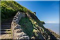 ST3971 : Path along Poet's Walk, Clevedon by Oliver Mills