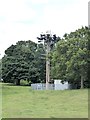 NZ1959 : Mobile phone mast on Long Hill by Oliver Dixon