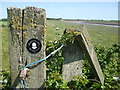 ST2842 : The English Coast Path on the banks of the Parrett by Neil Owen