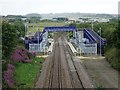 NZ4441 : Horden railway station, County Durham by Nigel Thompson