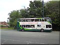 SJ9493 : Stagecoach bus at Gee Cross by Gerald England