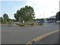 SO8857 : Roundabout by Apex Park, Worcester by Chris Allen