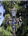 SP2054 : A heritage street lamp on Waterside by Steve Daniels