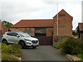 SK7354 : Former farm buildings at Dairy Farm by Alan Murray-Rust