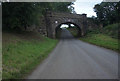 SK7724 : Former rail bridge west of Wycomb by Ian S