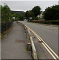 SO2508 : Metal barrier alongside Cwmavon Road, Blaenavon by Jaggery