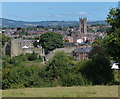 SO5074 : Ludlow viewed from the Whitcliffe Common Nature Reserve by Mat Fascione