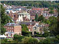 SO5074 : Ludlow viewed from the Whitcliffe Common Nature Reserve by Mat Fascione