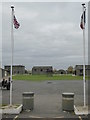 SE6748 : Yorkshire Air Museum, entrance from the car park by Chris Allen