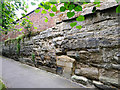 SP2865 : A wall that could tell a story, St Mary's Churchyard, Warwick by Robin Stott