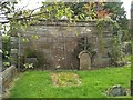 NS5472 : Burial enclosure of the Colquhouns of Garscadden by Richard Sutcliffe