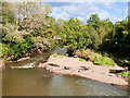 SD7912 : River Irwell at Burrs Country Park by David Dixon