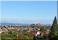 NT2473 : Edinburgh Castle from Braid Mount by M J Richardson