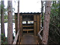 NJ0255 : Bird hide at the Loch of Blairs by Duncan Cain